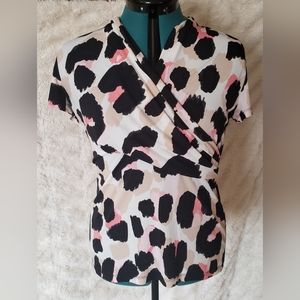 DKNY Side Ruched Blouse